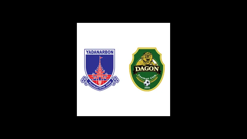 Trận đấu bóng đá giữa Yadanarbon và Dagon